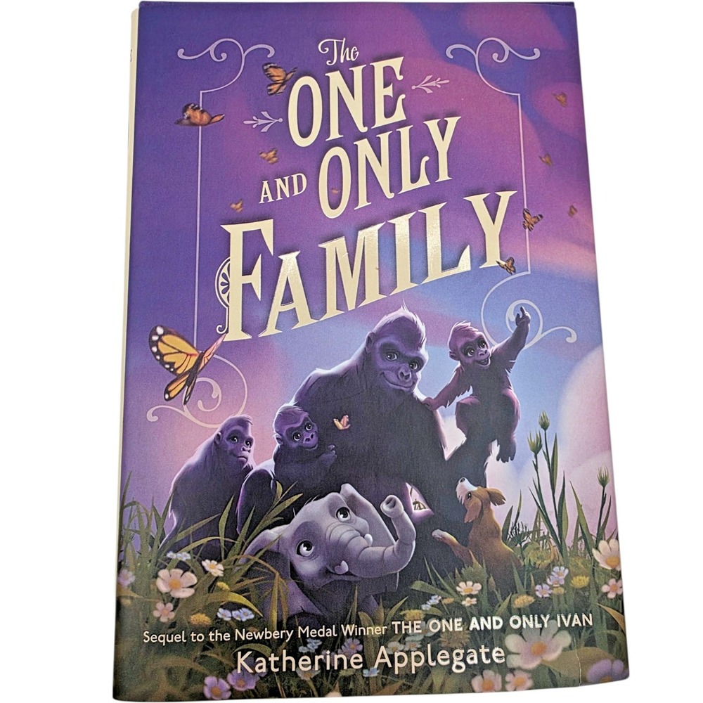 The One And Only Family Hardcover Book Katherine Applegate 2024 Dust‎ Jacket
